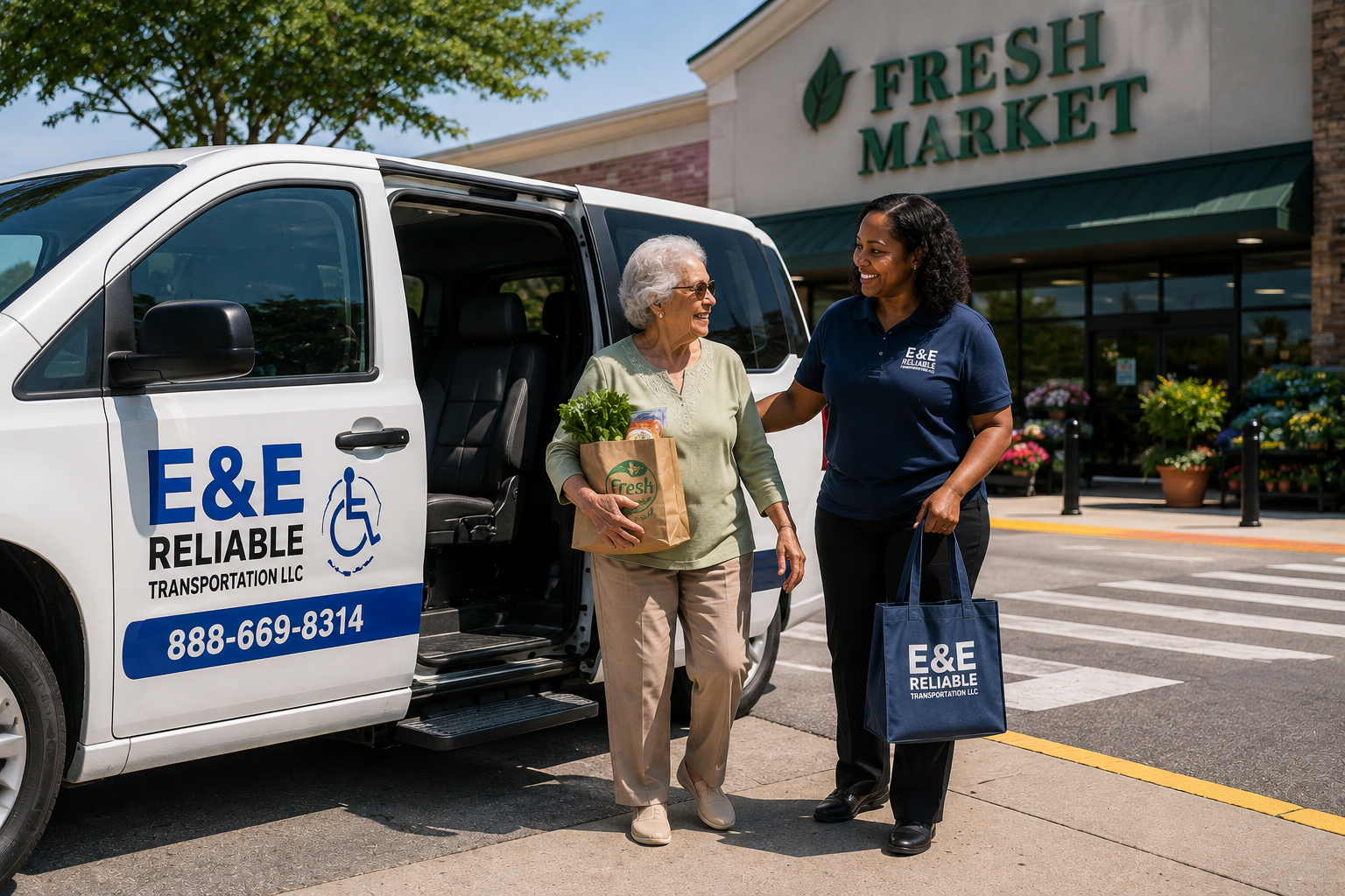 Private pay shopping and errand transportation in Dallas Georgia